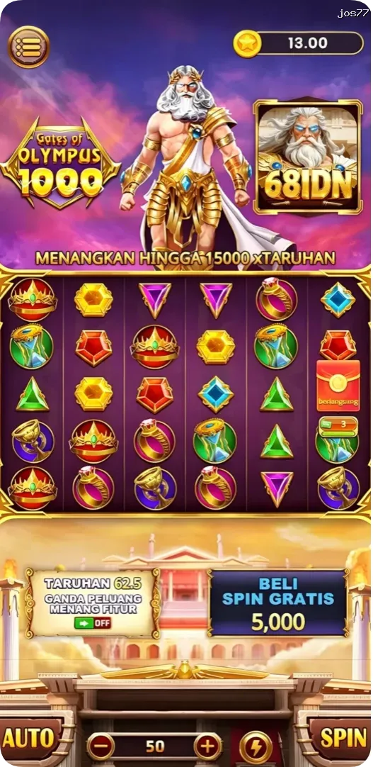 jos77 Tangkapan Layar - APK Resmi
